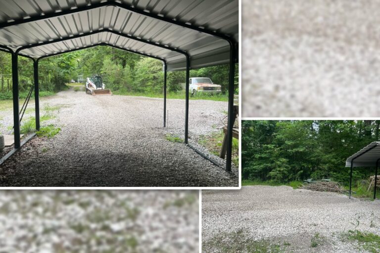 Boat Storage and Driveway